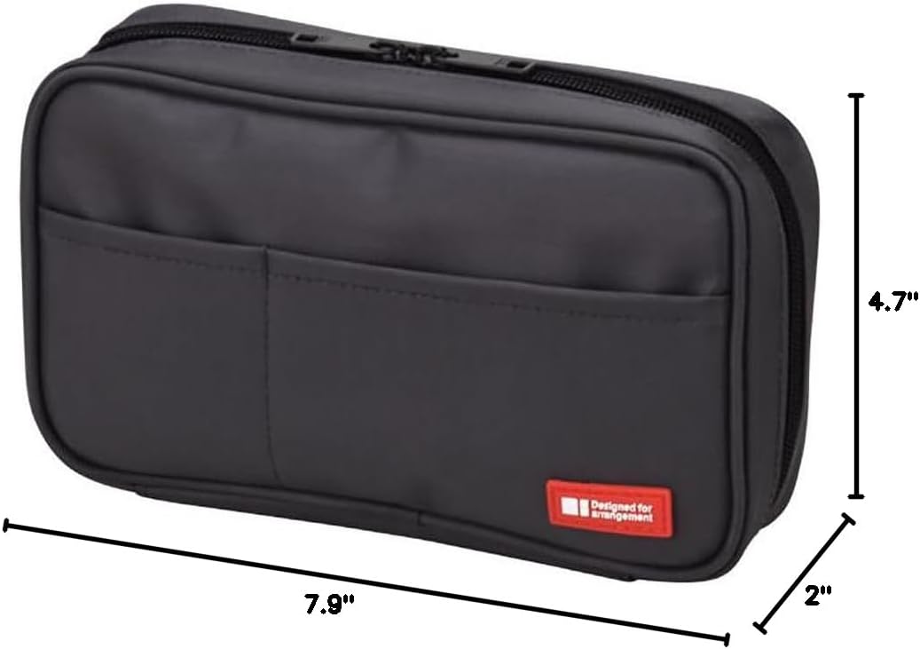 LIHIT LAB A7551-24 Pen Case, Book Type