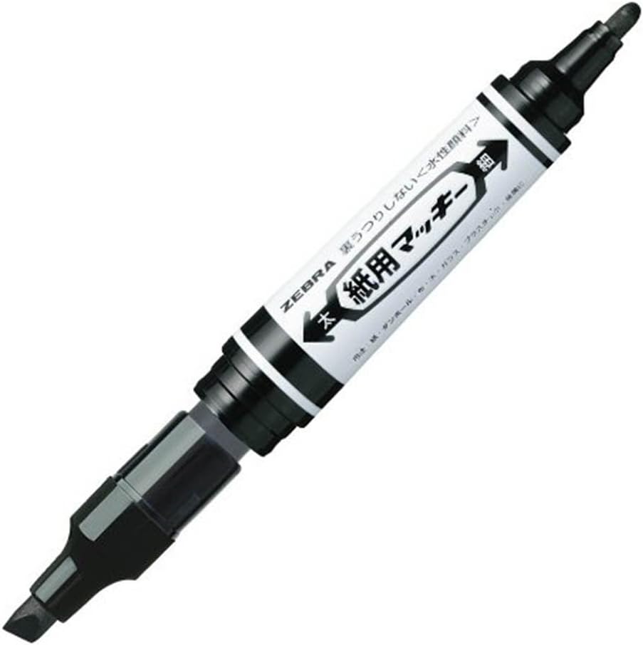 Zebra Mackie Water-Based Markers, For Paper