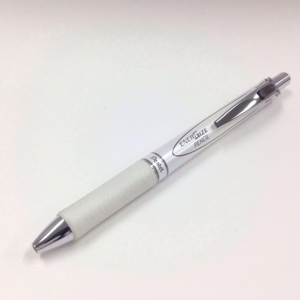 Pentel XPL75-AW EnerGel Mechanical Pencils, 0.02 inches (0.5 mm), Pearl Black, 5 Pieces