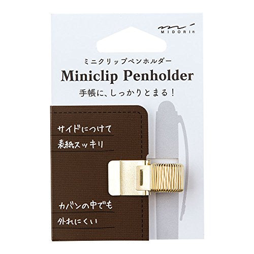 Midori 82219006 ‰ÛÒ Clip Porta Pen, Gold