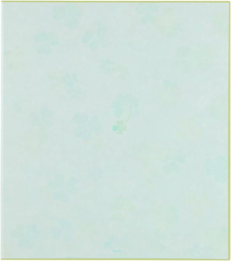 Midori 33140006 Colored Shikishi Bifold Clover Pattern