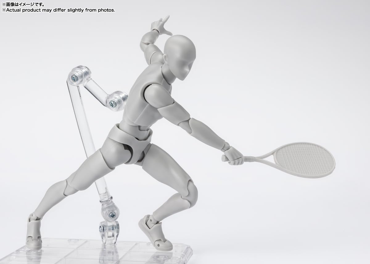 TAMASHII NATIONS - Body-Kun -Sports- Edition DX Set (Gray Color ver.), Bandai Spirits S.H.Figuarts Action Figure