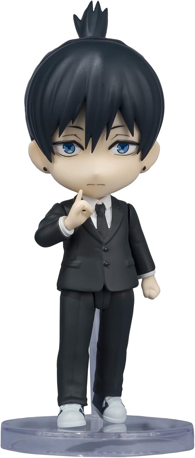 TAMASHII NATIONS Tamashi Nations - Chainsaw Man - AKI Hayakawa, Bandai Spirits Figuarts Mini, 3.5 Inch (Pack of 1)