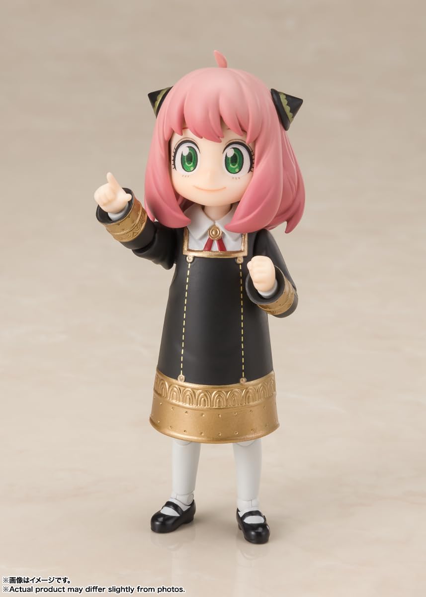 TAMASHII NATIONS - Spy x Family - Anya Forger Uniform Ver., Bandai Spirits S.H.Figuarts Action Figure