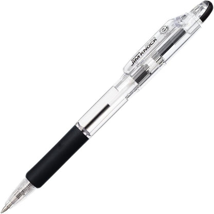 ZEBRA P-KRB-100-BK5 Permanent Ballpoint Pen, Gym Knock, 0.7, Black, 5 Pens