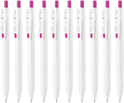 ZEBRA B-JJS29-R1-MZ Sarasa R 0.4mm Magenta Gel Ballpoint Pen (10 Count)