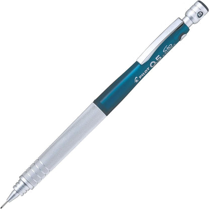 PILOT Mechanical Pencil S10, Transparent Green Body, 0.5mm Lead (HPS-1SR-TG5)