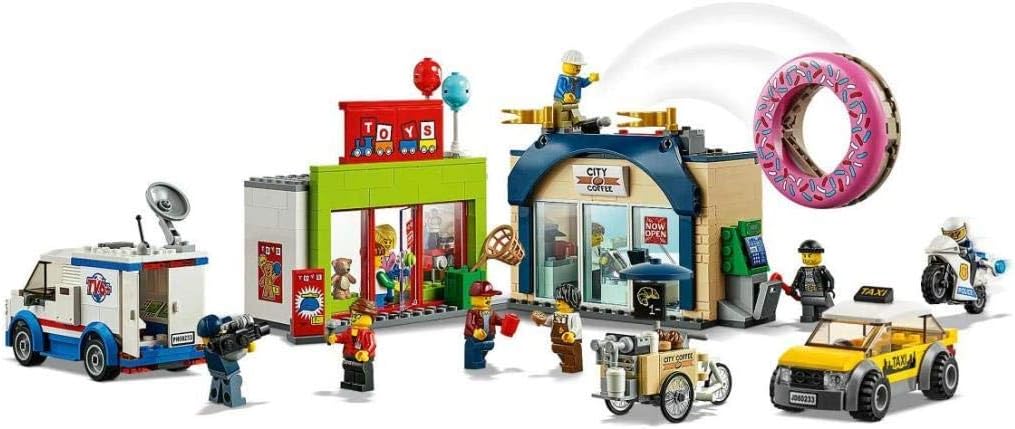 LEGO City 60233 Donut Shop Opening Toy Block Playset