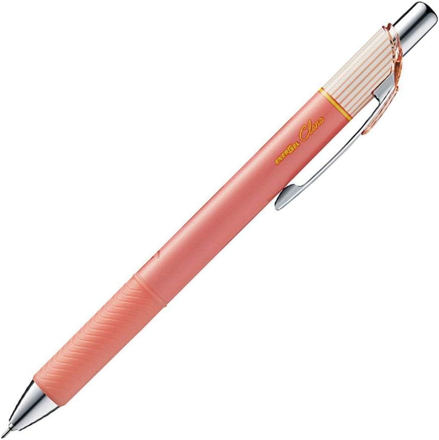 Pentel Gel Ink Ballpoint Pen ENERGEL Clena 0.5mm (Red Ink) [Red] (Japan Import)