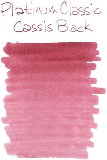 PLATINUM Classic Ink 60ml Cassis Black, INKK-2000 15