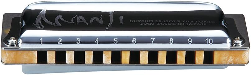 Suzuki Harmonica, Silver (M-20 NLow-F)