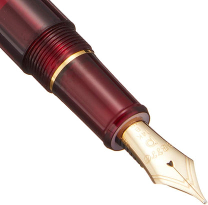 PLATINUM Fountain Pen # 3776 Century Wide Bourgogne, detail image