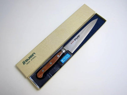 Houcho.com Suisin Inox Western-Style Knife Series, Genuine Sakai-Manufactured, Inox Steel 5.9??� (150mm) Utility Knife