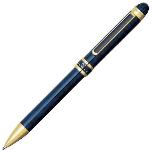 Platinum MWB-3000RN#56 Double 3 Action Multi Function Fountain Pen Blue Marble