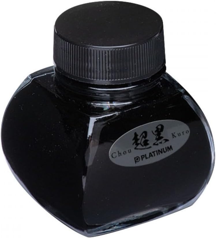 PLATINUM, Ink Bottle - Carbon Black CHOU Kuro (60mL).