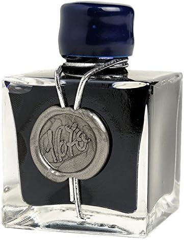 Herbin ink Anniversary 1670 Ocean with flecks of gold hb15018g [fine particles containing gold]