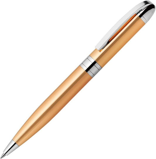 ZEBRA Oil Based Ink Ballpoint Pen, Fortia VC, Black Ink, Bronze Body - BA93-CO
