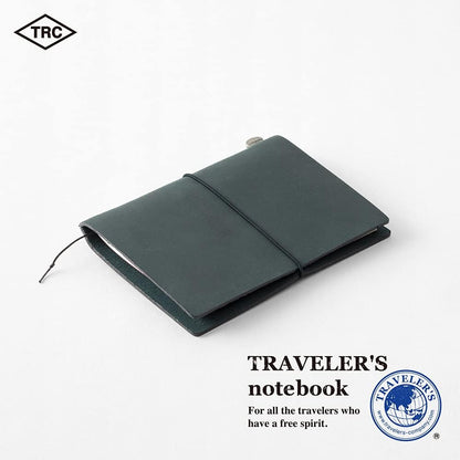 DESIGNPHIL Traveler's Notebook, Passport Size, Limited Edition, Card Included, Blue 91209661
