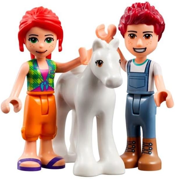 LEGO Friends Pony Caring For 41696 Toy Block Present Doll Pretend Play Animals Animals Girls 4 Years Old