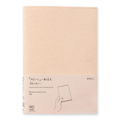 [Midori] MD series notebook jacket A5 H220~W310mm made of light and stout paper