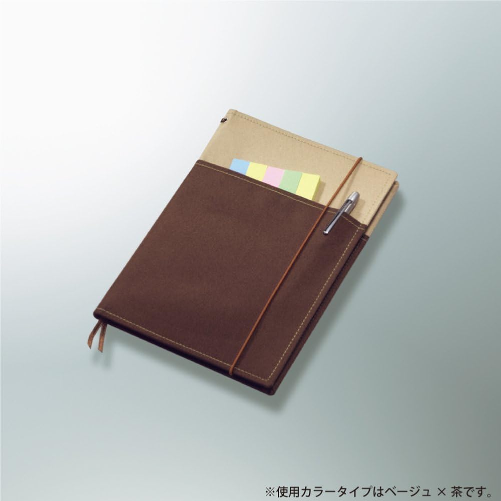 Kokuyo cover notebook systemic A5 navy blue A ruled 40 sheets Bruno -655A-4