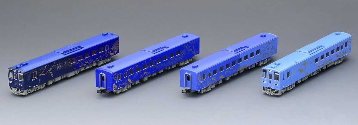 TOMYTEC 98522 N Gauge JR Kiha 141 Series SL Galaxy Passenger Car Set