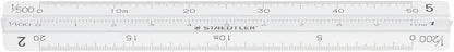 Staedtler Ruler Triangle Scale Aluminum General 987 10-11
