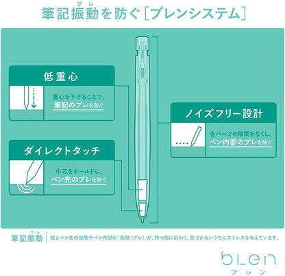 ZEBRA BAS88-AS-3BK Oil-Based Ballpoint Pen, Blen, 0.02 inches (0.5 mm), Animal Pattern, Black Ink, Set of 3