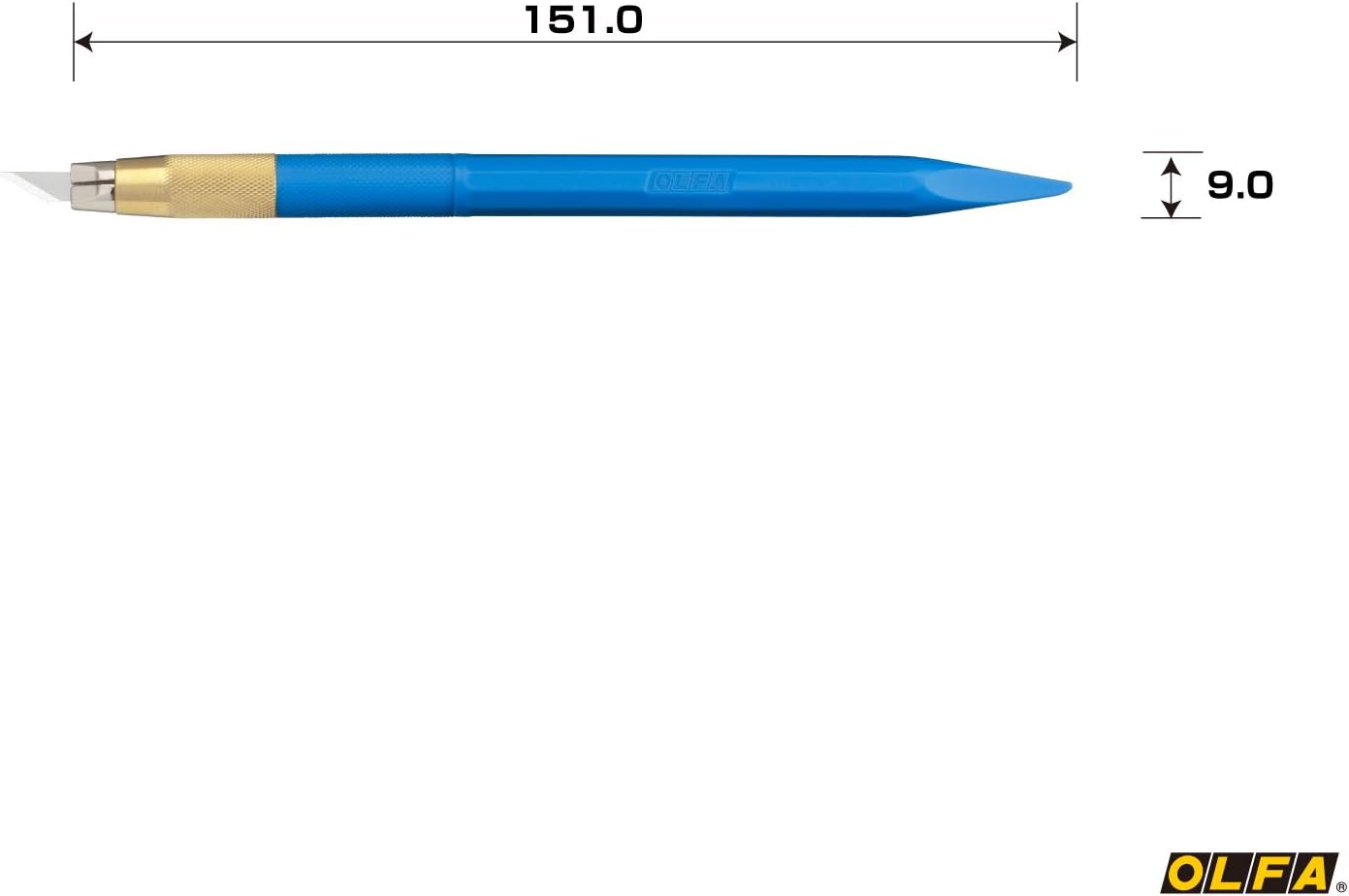 Olfa 216BSBL Designer Knife, Fine Craft, Blue