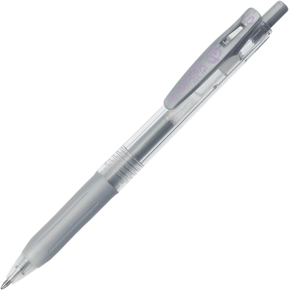 ZEBRA gel ink calico clip 1.0 (silver) [bulk buying 10 pieces] 32-486