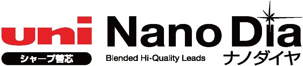 Uni Nanodia Machanical Pencil 0.5 mm Lead Pack of 3, Hb (U05202ND3PHB)
