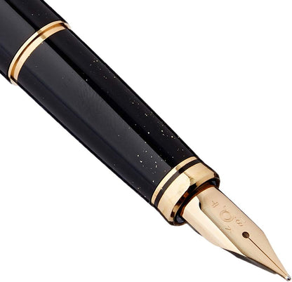 Rabbit character in PLATINUM and gold lacquer fountain pen Kanazawa foil month (M) PTL-15000H # 87-3 (japan import) front view