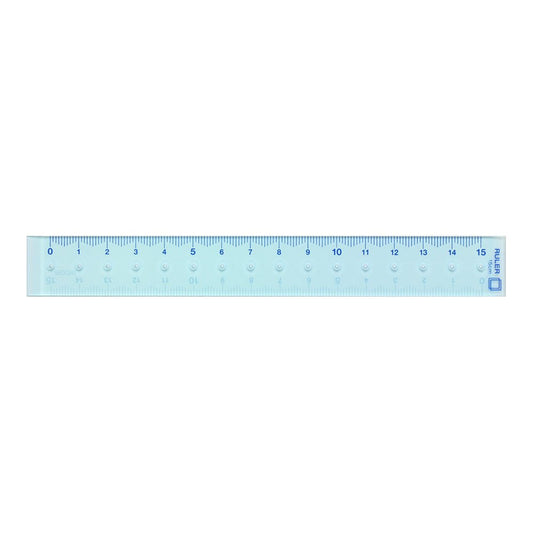Designphil Metric Ruler 15cm Blue (42233006)