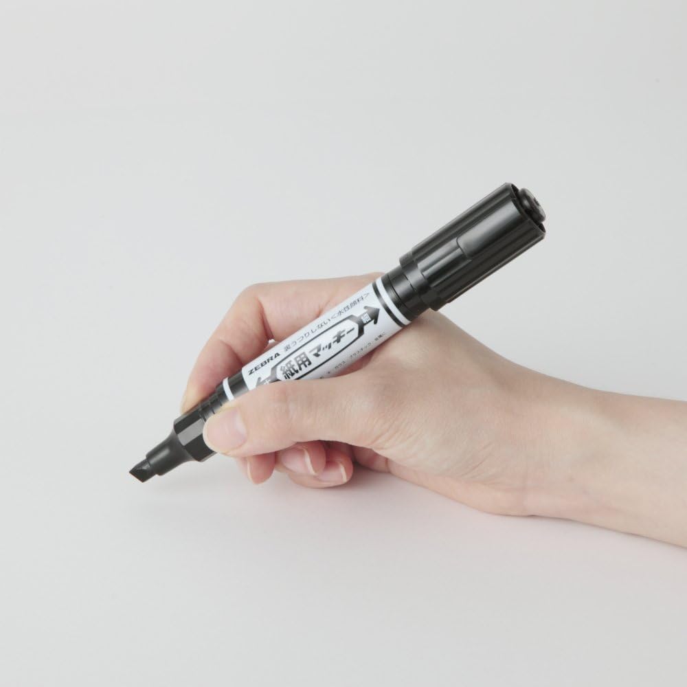 Zebra Mackie Water-Based Markers, For Paper