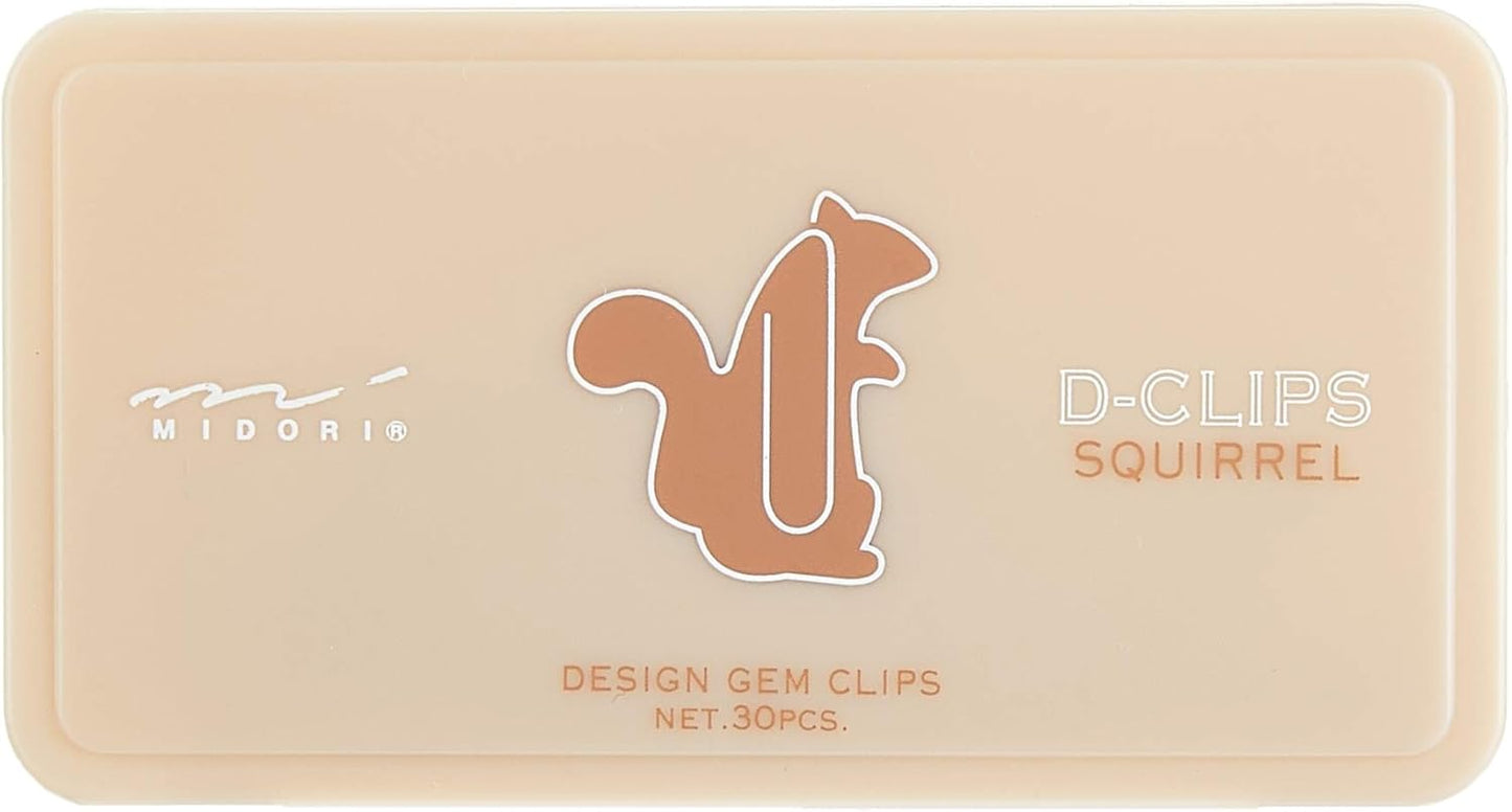 Midori D-Clips Squirrel (43186006)