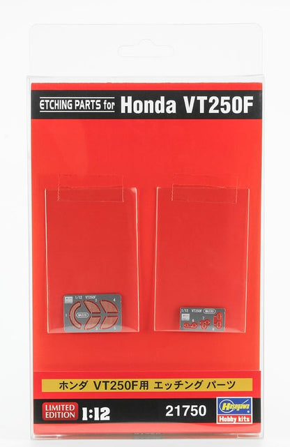 Hasegawa 21750 1/12 Photoetched Parts Honda VT250F Model Kit, Multi-Colour