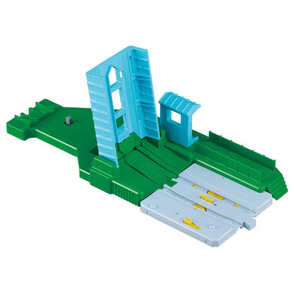 Takara Tomy (Plarail) J-32 Action Town: Large Swing Bridge Train Toy (For ages 3 and up)