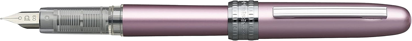 PLATINUM Fountain Pen, Plaisir Fine Nib, Pink (PGB-1000-#21-F)