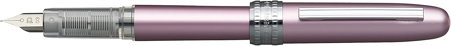 PLATINUM Fountain Pen, Plaisir Fine Nib, Pink (PGB-1000-#21-F), alternate view