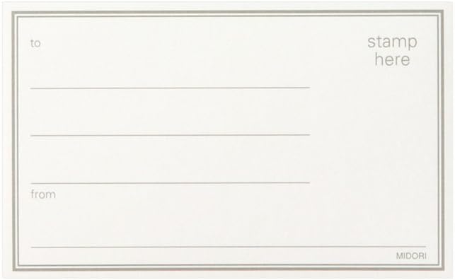 Midori CB Letter Set