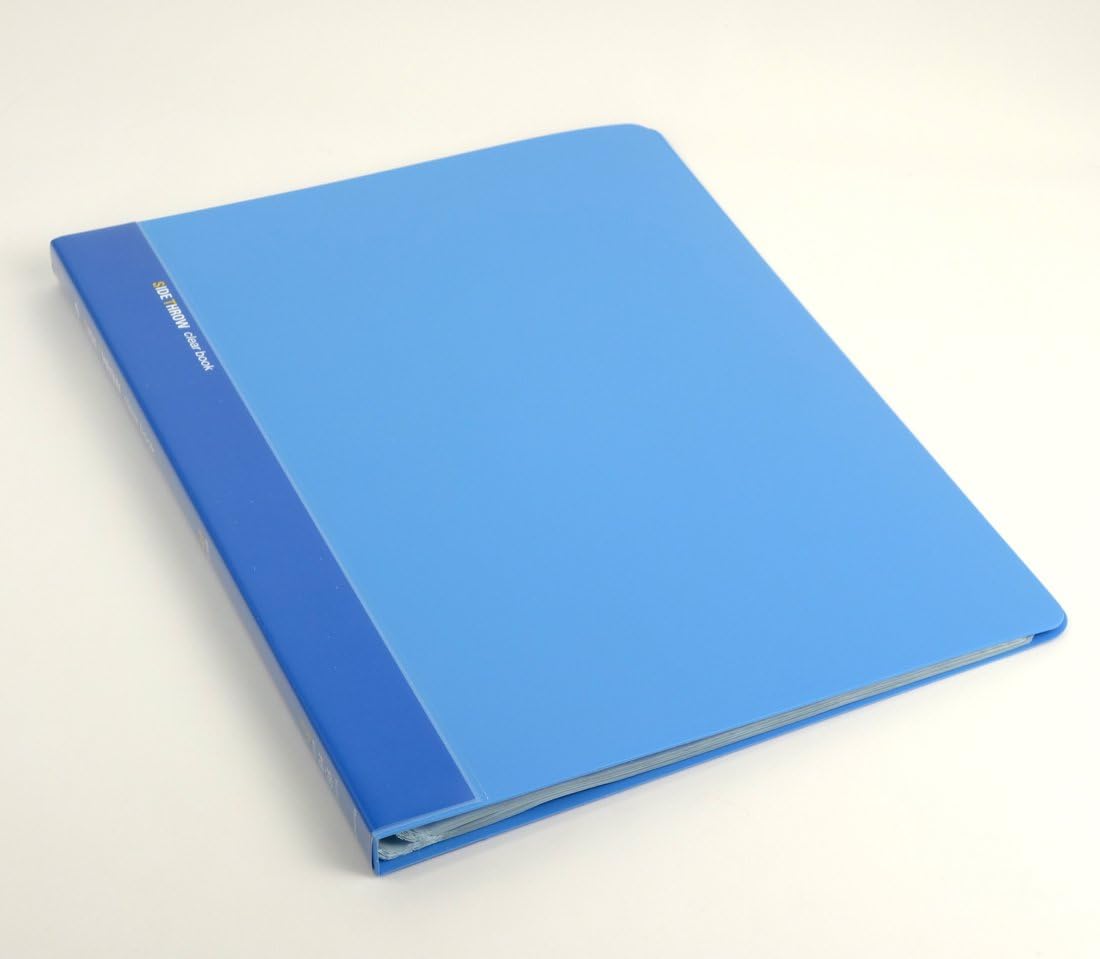 Kokuyo clear book fixed sidearm blue B5 vertical La -821B