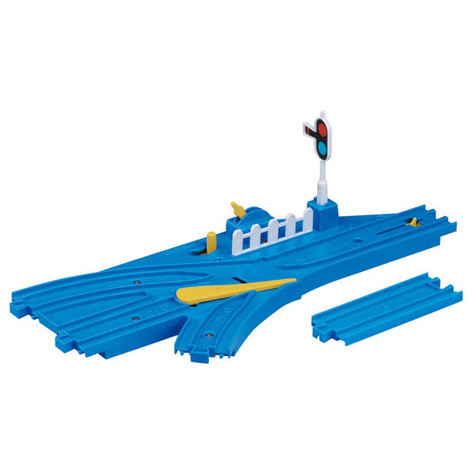 Plarail Automatic Point Rail (1/2 straight rail included) R-16