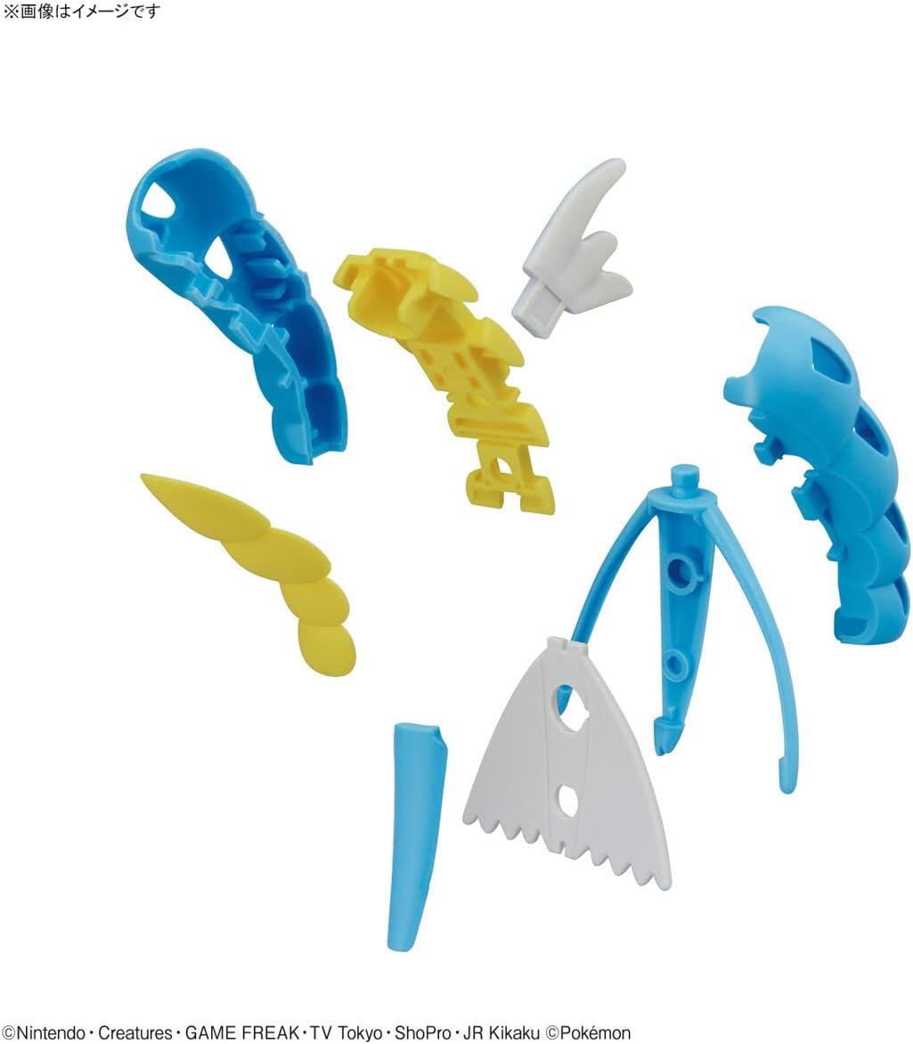 Pokemon Plastic Model Collection 52 Select Series Gyarados Color Coded Plastic Model