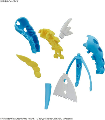 Pokemon Plastic Model Collection 52 Select Series Gyarados Color Coded Plastic Model