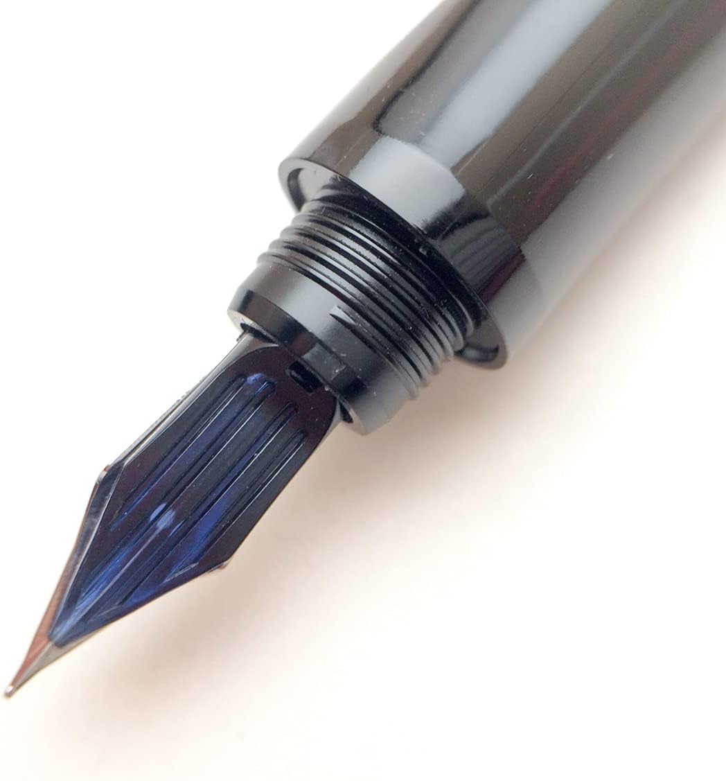 PILOT Fountain Pen Calligraphy Pen (Black, Medium), detail image