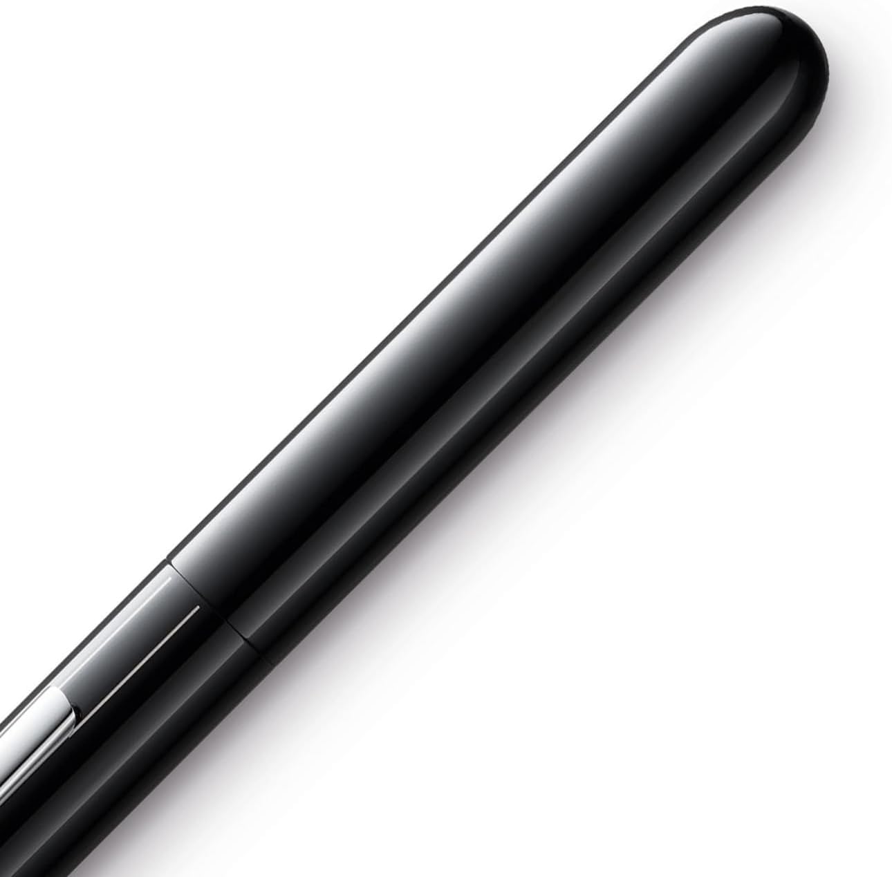 Lamy Fountain pen 074 dialogue 3 pianoblack Pt M E182 front view