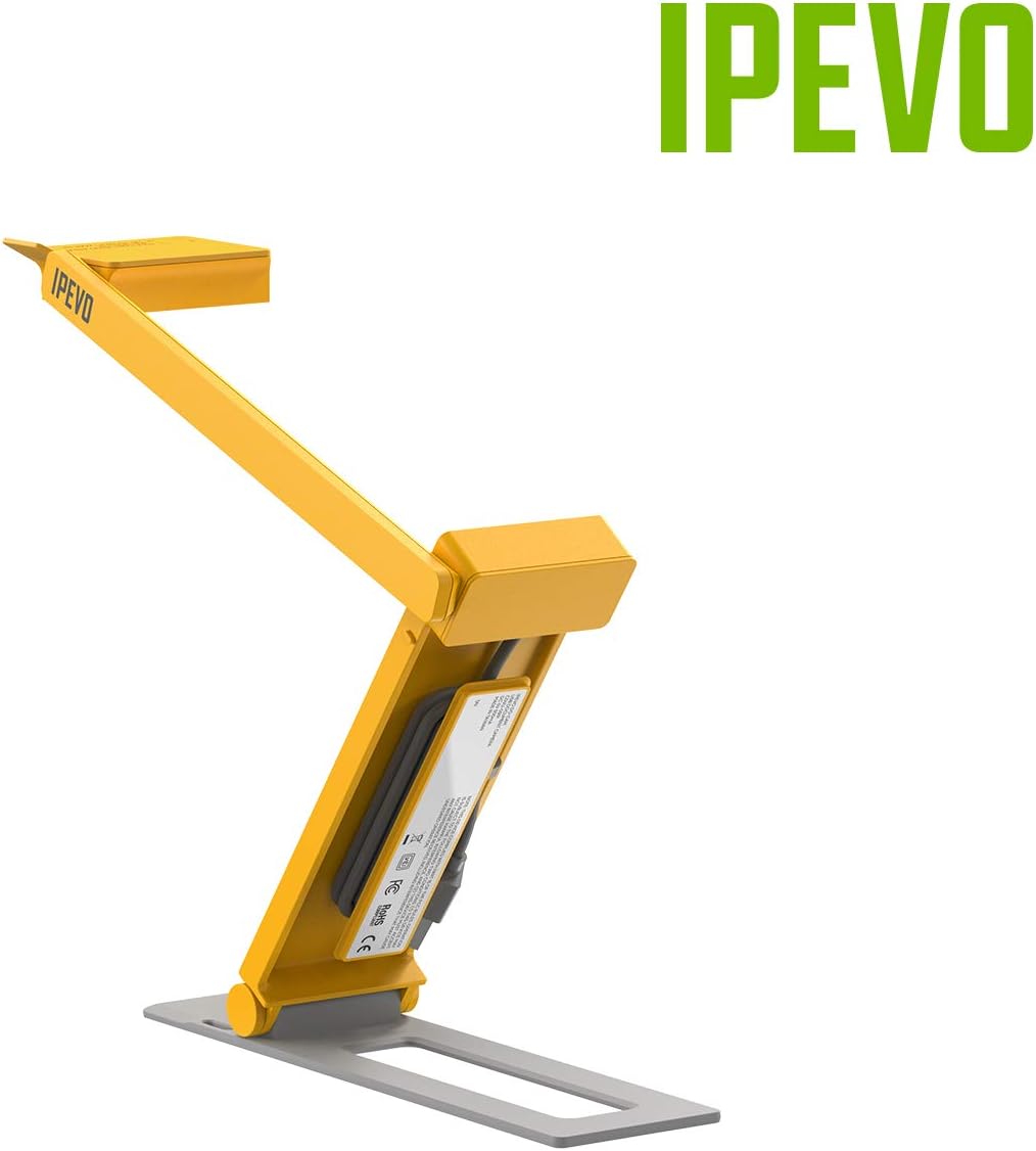 IPEVO DO-CAM Creator's Edition Portable & Compact Ultra HD 8MP USB Camera for Professional Visual Presentations and Communication ??? Webcam for Conference Calls, Distance Learning, Remote Work.