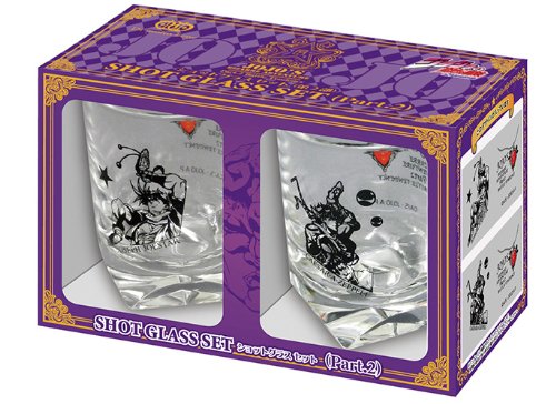 TV anime "JoJo's Bizarre Adventure" shot glass set 2P (Part 2) (japan import)