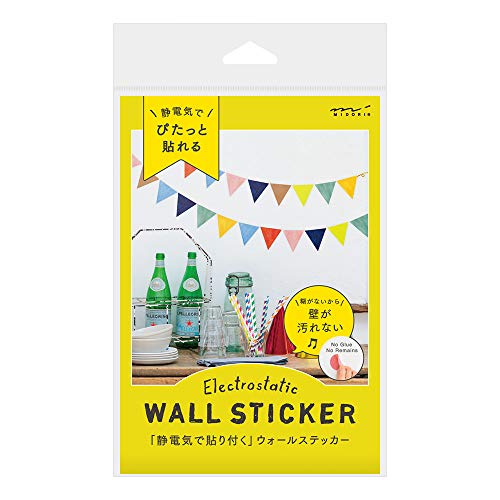 Midori Sticker Wall Sticker Static Cling Garland Pattern