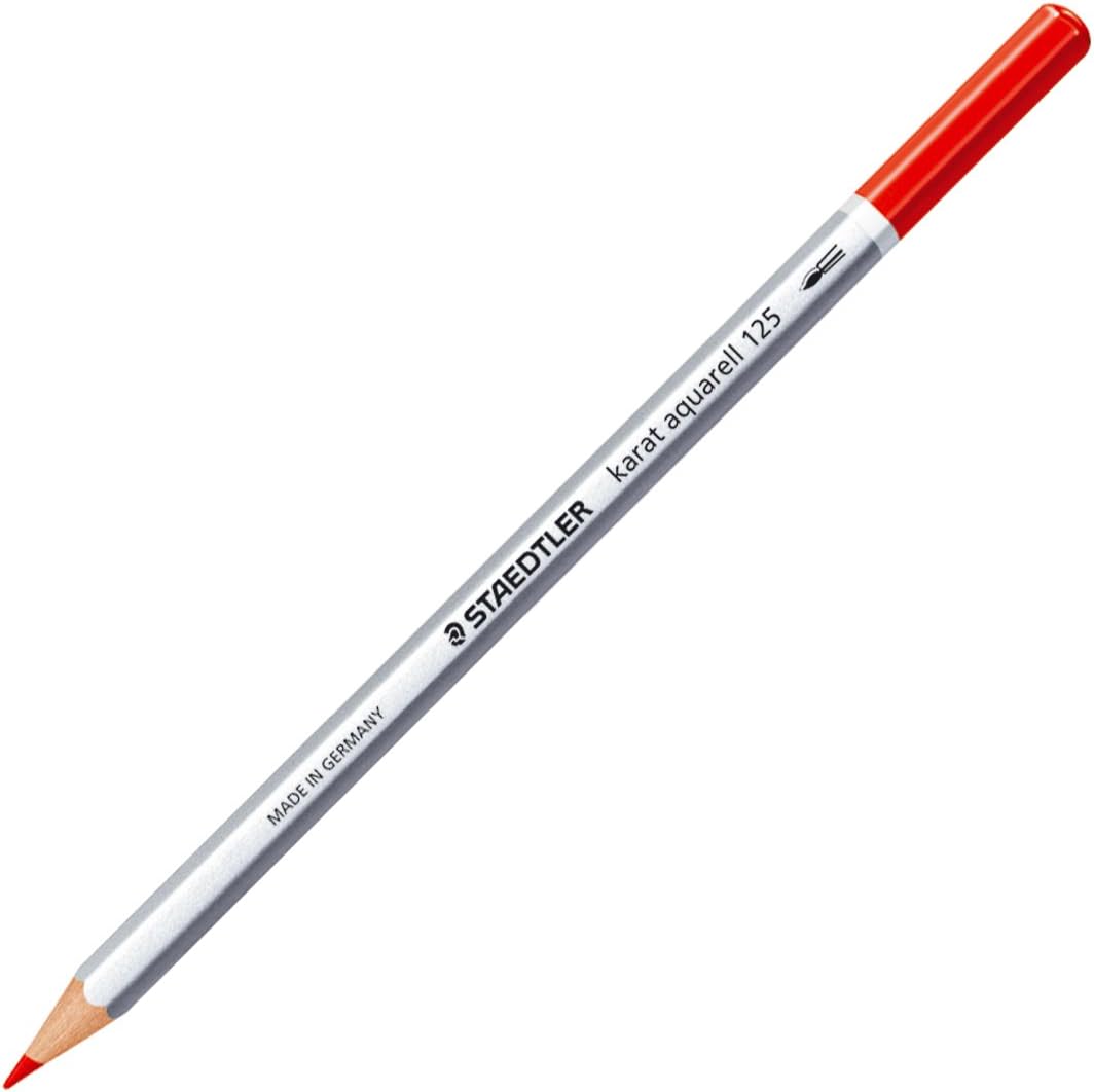 Staedtler 125 M12 Colored Pencils, 12 Colors, Watercolor Pencils, Karat Aquerel